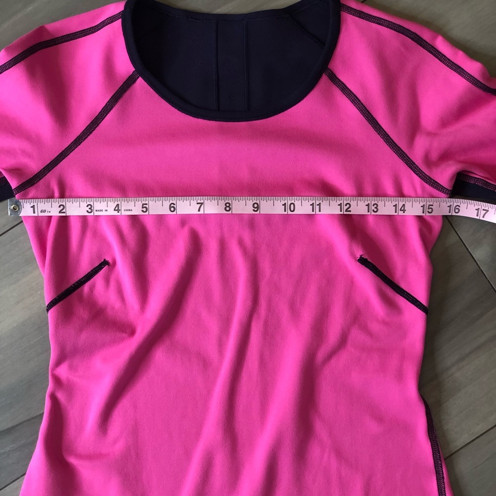 Lululemon Runder Under Reversible Long Sleeve Raspberry Glo Lite RULU Sz Small - Picture 12 of 16